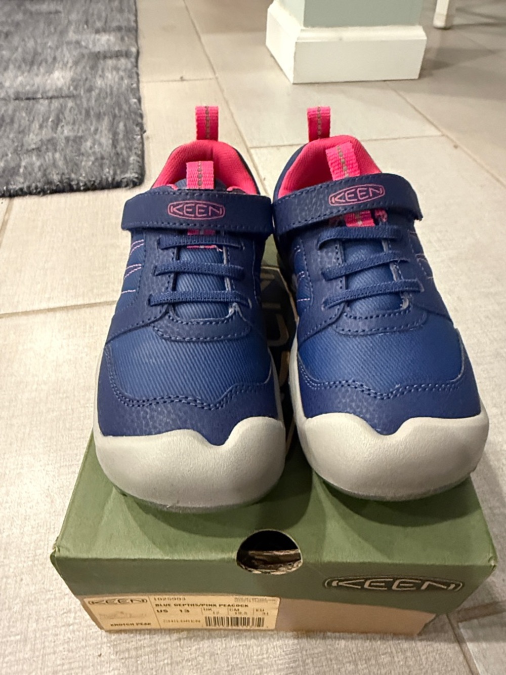 Keen Kids Knotch Peak Active Velcro Sneakers